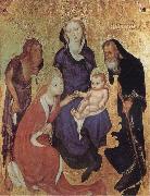 ALTICHIERO da Zevio The Mystic Marriage of St Catherine Spain oil painting artist